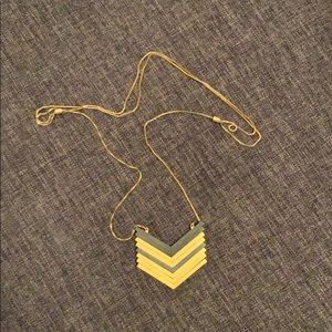 Madewell arrow stack necklace.